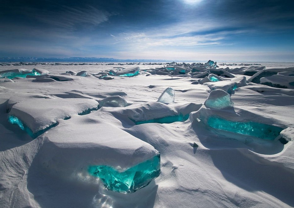 Turquoise Ice, Lake Baikal, Russia