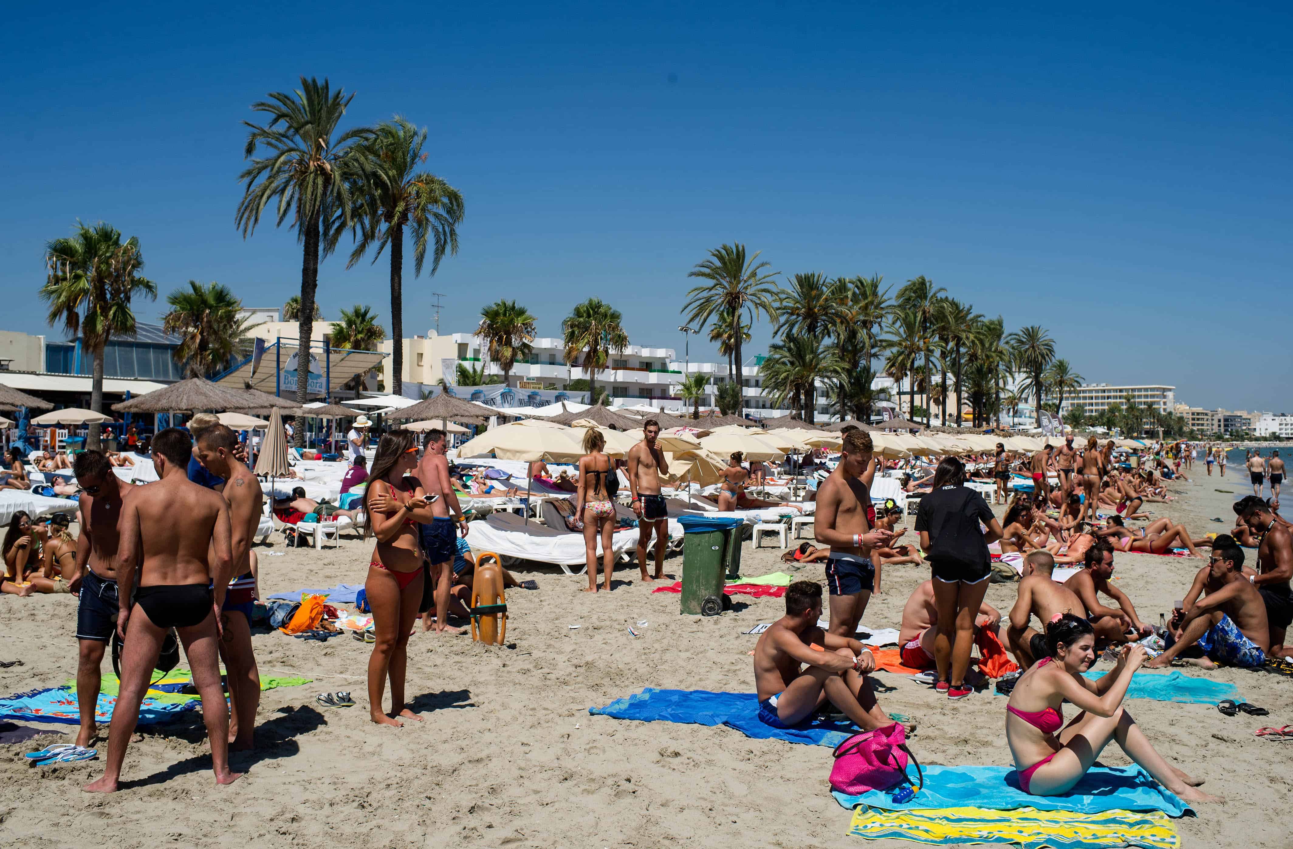 European Tourists Flock To Ibiza For Their Summer Holidays